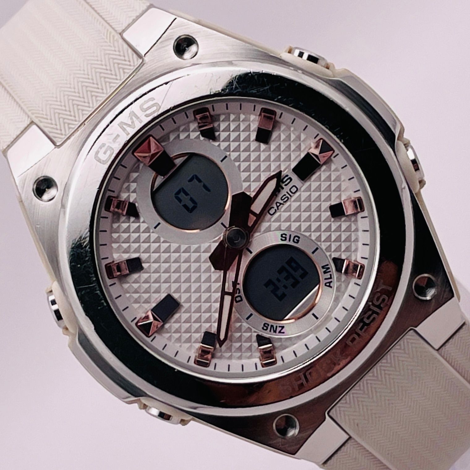 T524）良品 正常稼動 CASIO カシオ Baby-G ベビージー G-MS MSG-C100 