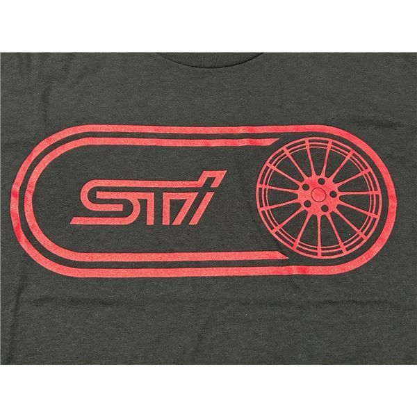 SUBARU （スバル）ホイールシルエット プリントTシャツ XLサイズ SUBARU （スバル）ホイールシルエット プリントTシャツ XLサイズ