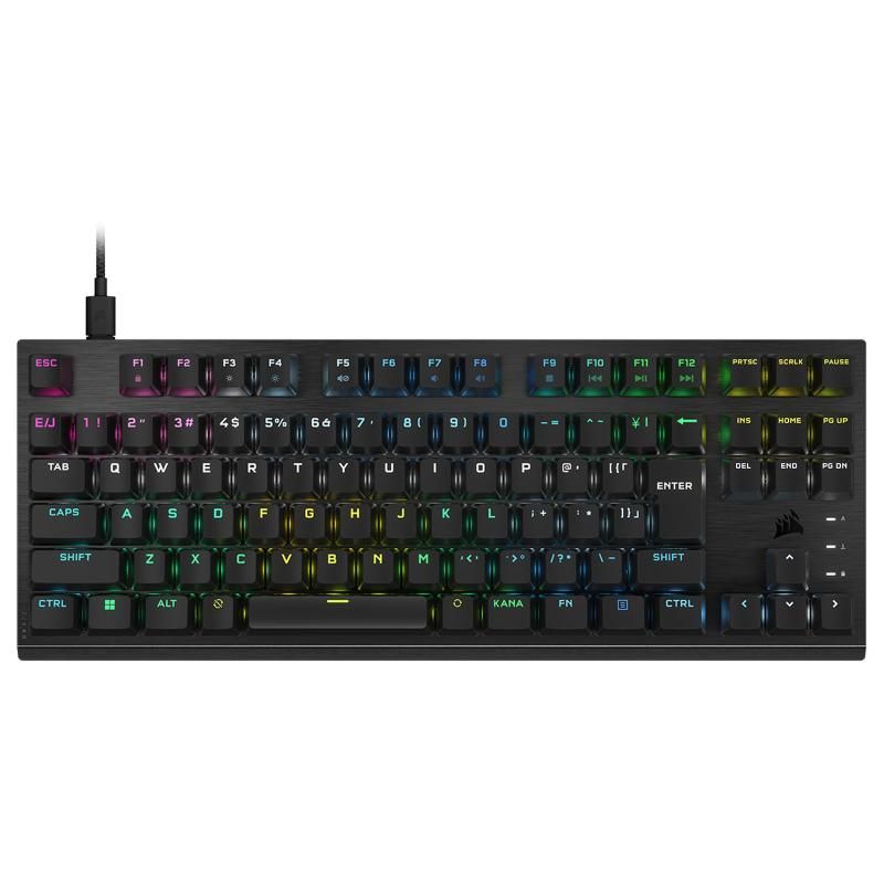 Corsair K60 PRO TKL RGB ゲーミングキーボード 日本語レイアウト かな印字無し CH-911D01A-JP1
