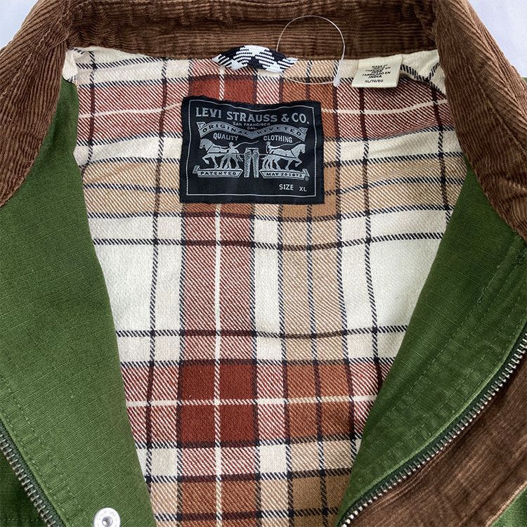 リーバイス Levi's グリーン XLサイズ フィッシングジャケット