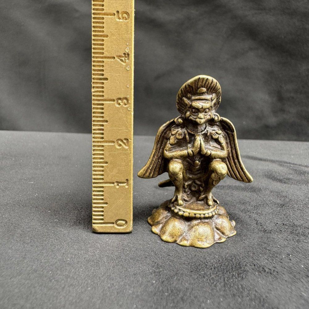 銅製 仏教美術 「金翅大鵬鳥」辟邪 開運風水 招財 置物 工芸品 装飾品