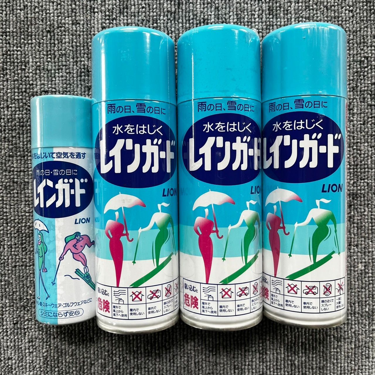 ライオン レインガード 衣類のはっ水スプレー 150ml×3 110ml×1 4本セット