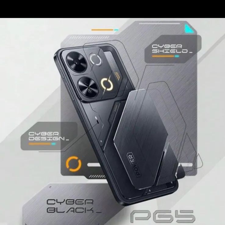 qualityItel P65 サイバーブラック、デュアルSIM、RAM 6GB+ROM