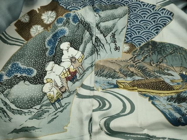 平和屋着物○男性 紬 アンサンブル 褐返色 正絹 逸品 DAAT1347tw