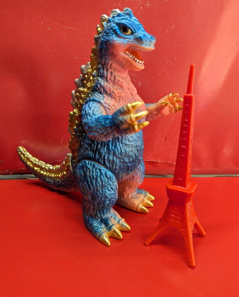 ブルマァク ブルマァクの怪獣シリーズ ゴジラ ゴジラ プラモ版(ピンク