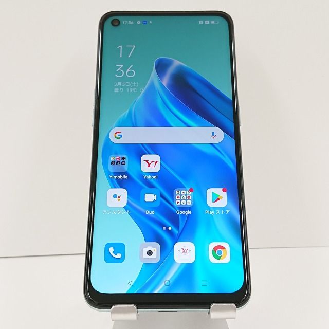 OPPO Reno5 A eSIM対応版 A103OP Y!mobile アイスブルー 送料無料 本体 c06459 - メルカリ