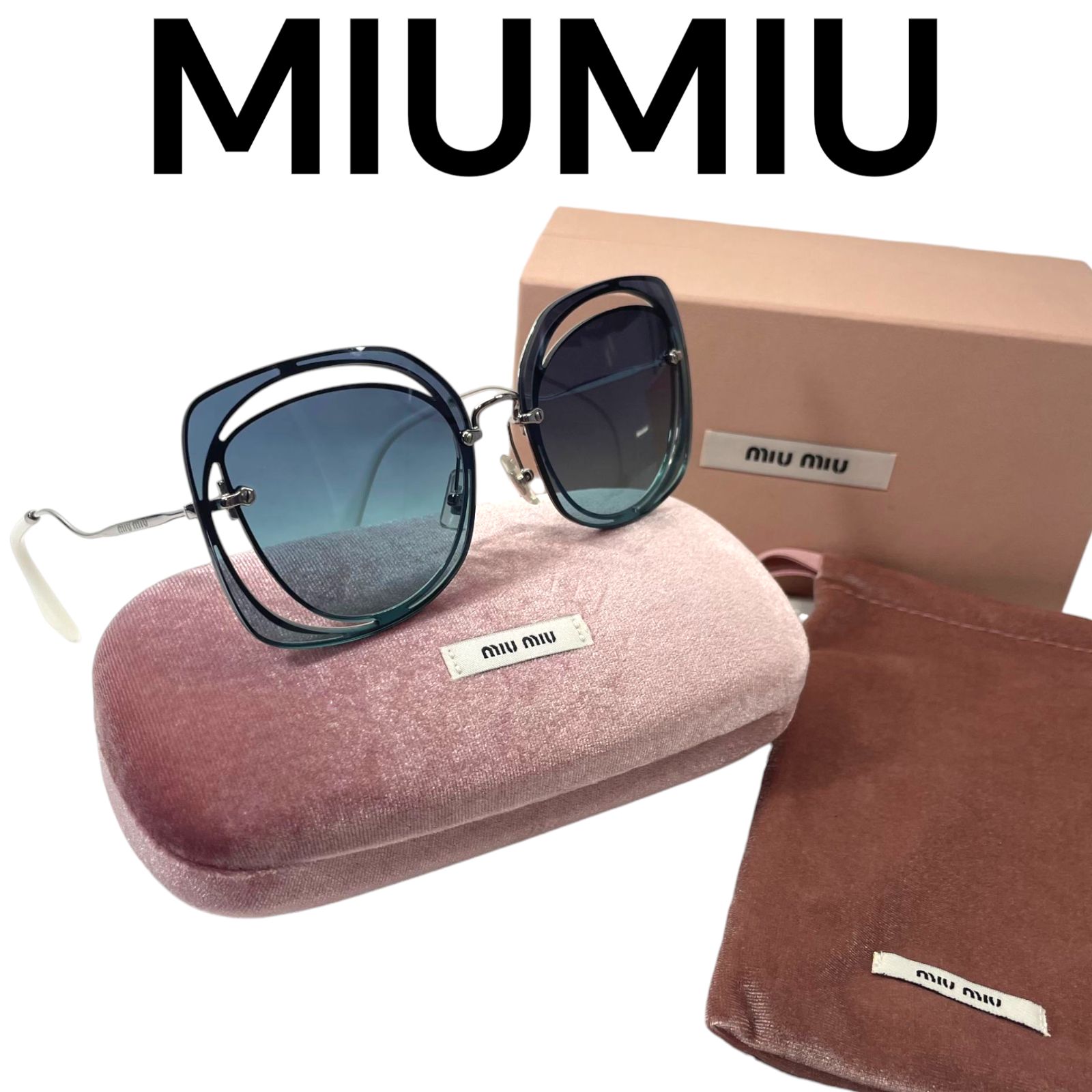 シシ様専用】MIU MIU miu miu ミュウミュウ サングラス セニーキュ 
