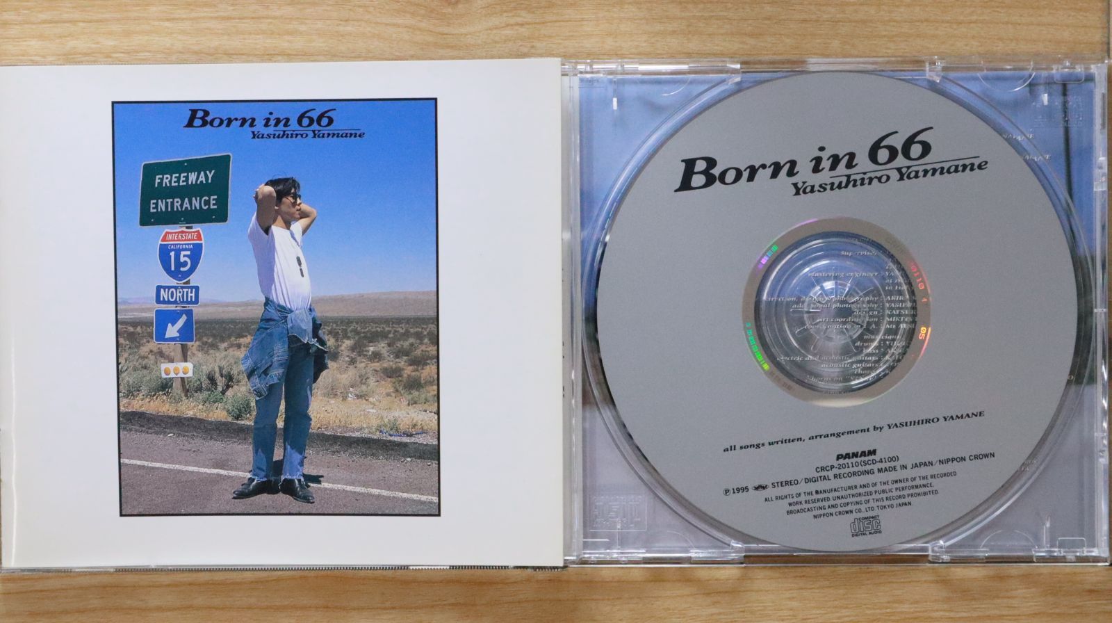 国内盤CD☆山根康広/Yasuhiro Yamane□ Born in 66 【CRCP20110