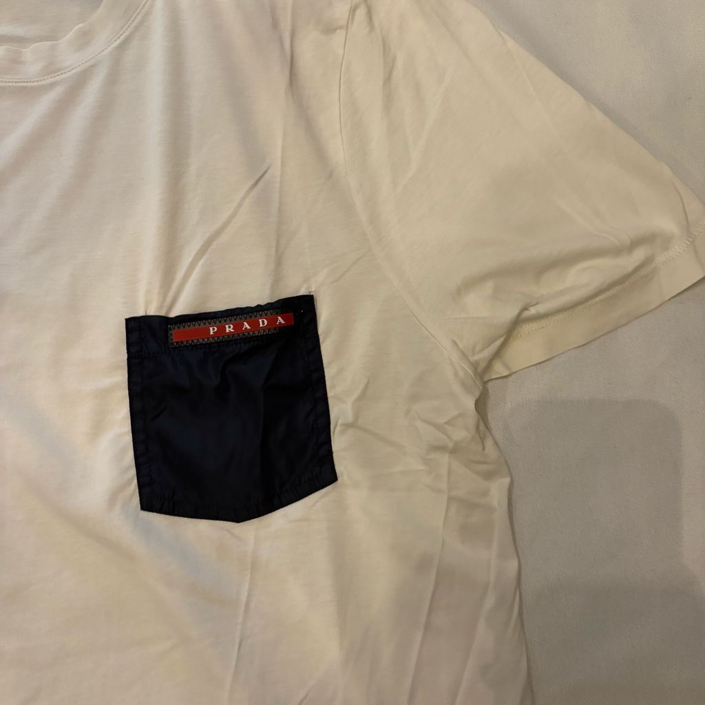 PRADA SPORT プラダスポーツ NYLON POCKET T-SHIRT 半袖Tシャツ