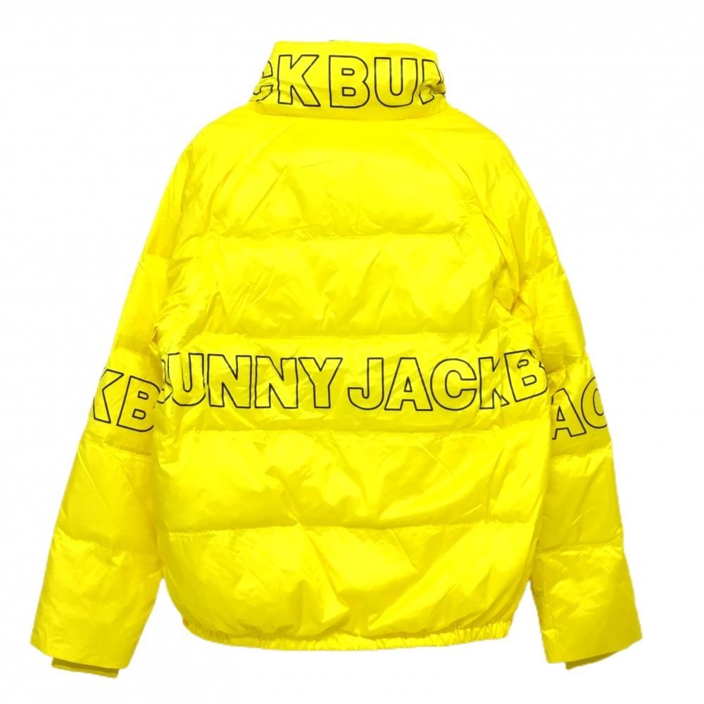 超美品】ジャックバニー 2WAY中綿ナイロンジャケット イエロー×黒
