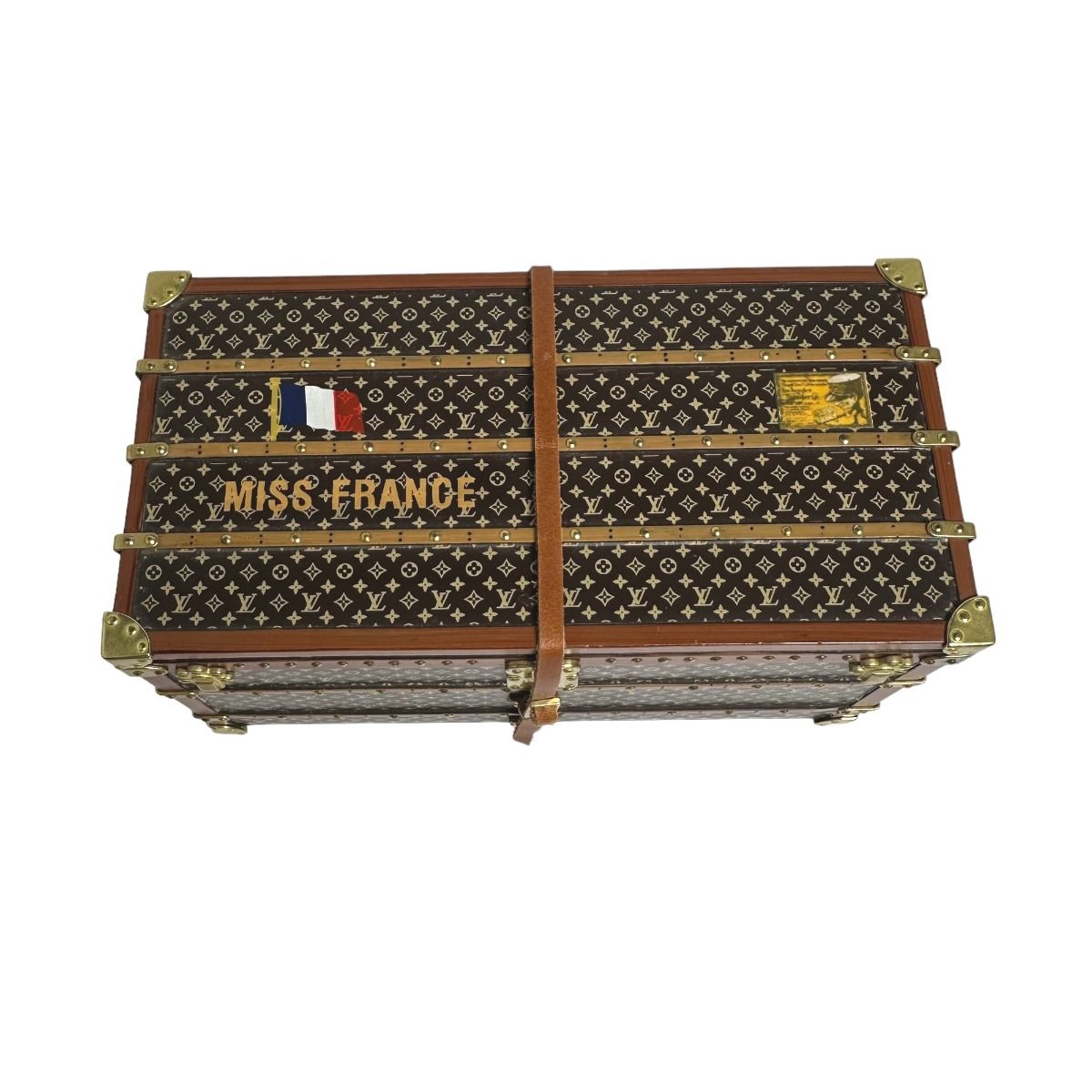 極美品⭐️ルイヴィトン トランク型 ペーパーウェイト モノグラム ミス