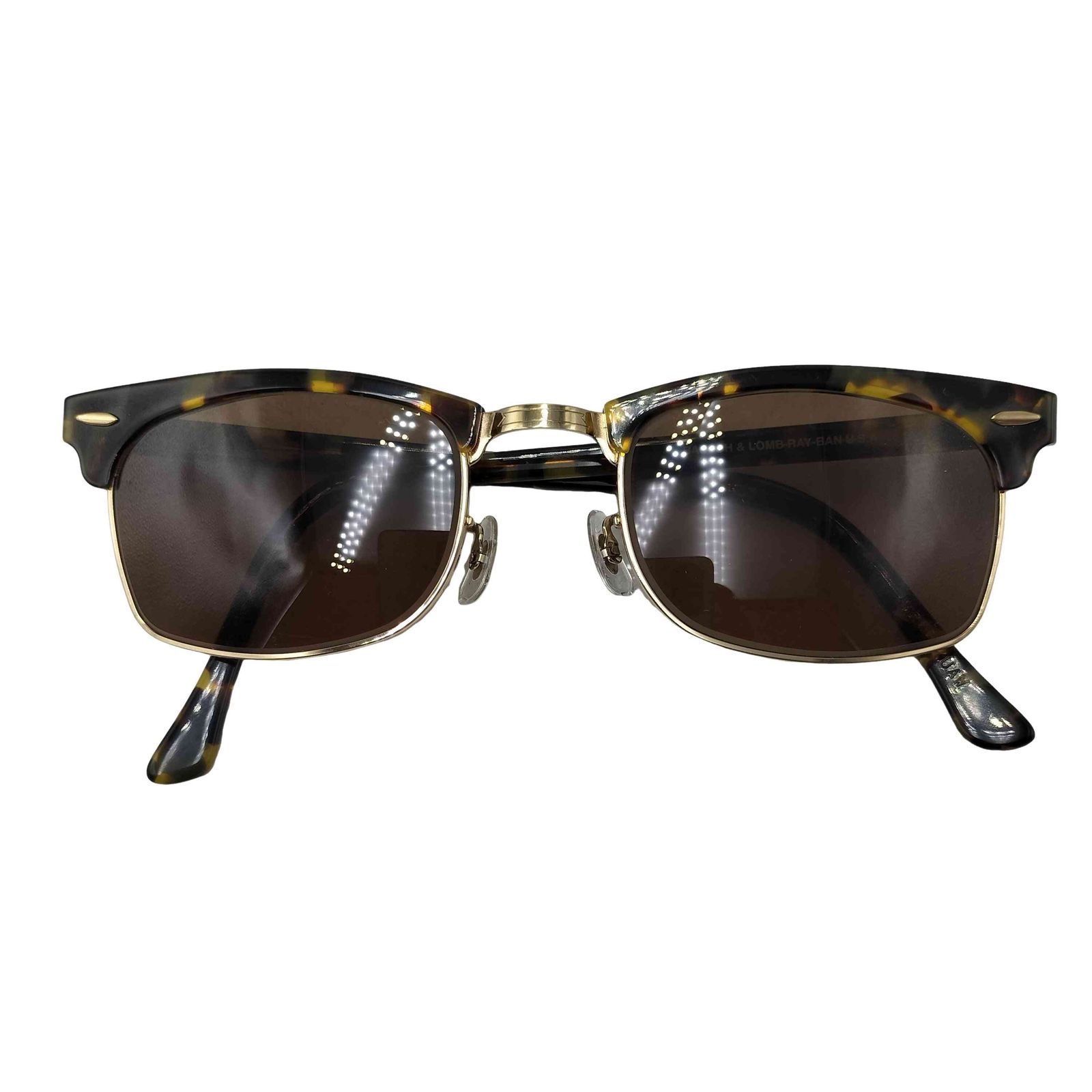 レイバン Ray-Ban B&L USA Square Clubmaster Sunglasses スクエア 