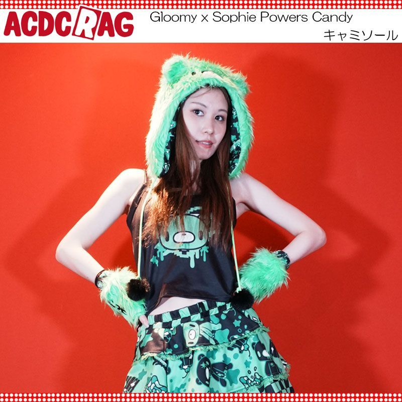 ACDC RAG エーシーディーシーラグ Gloomy x Sophie Powers Candy キャミソール ノースリーブ ファッション ...