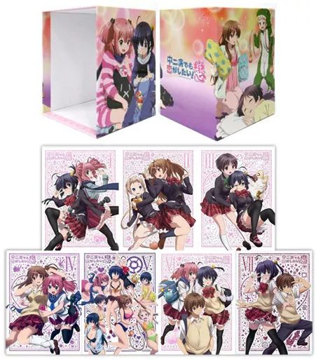アニメBlu-ray Disc 中二病でも恋がしたい!戀 初回版 全7巻セット アニメイト全巻収納BOX付き