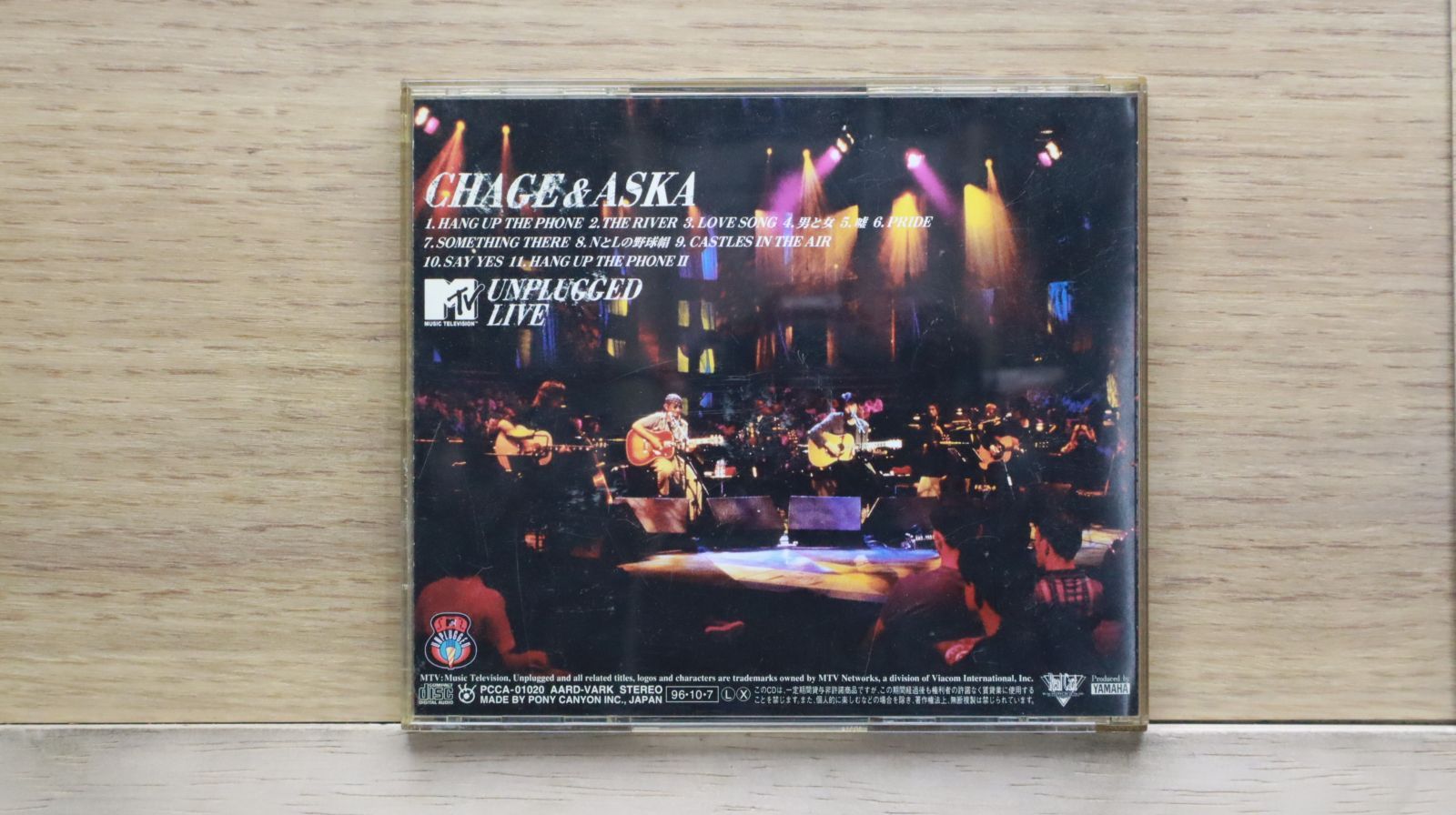CHAGE and ASKA　MTV集　台湾盤DVD DVD］THE VIDEO of CHAGE and ASKA TUG OF C&A Vol.1～5（初回