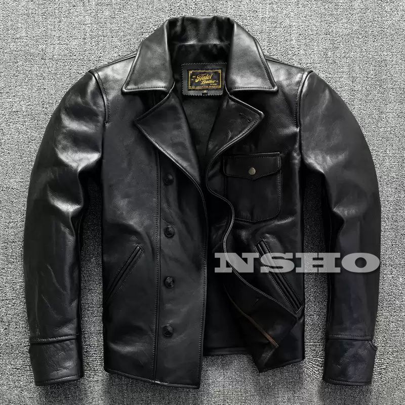 カウハイド 復刻40年代 アビエイタースタイル レザージャケット メンズ 革ジャン 牛革 カウハイド 復刻40's アビエイタースタイル メンズ 革ジャン レザー