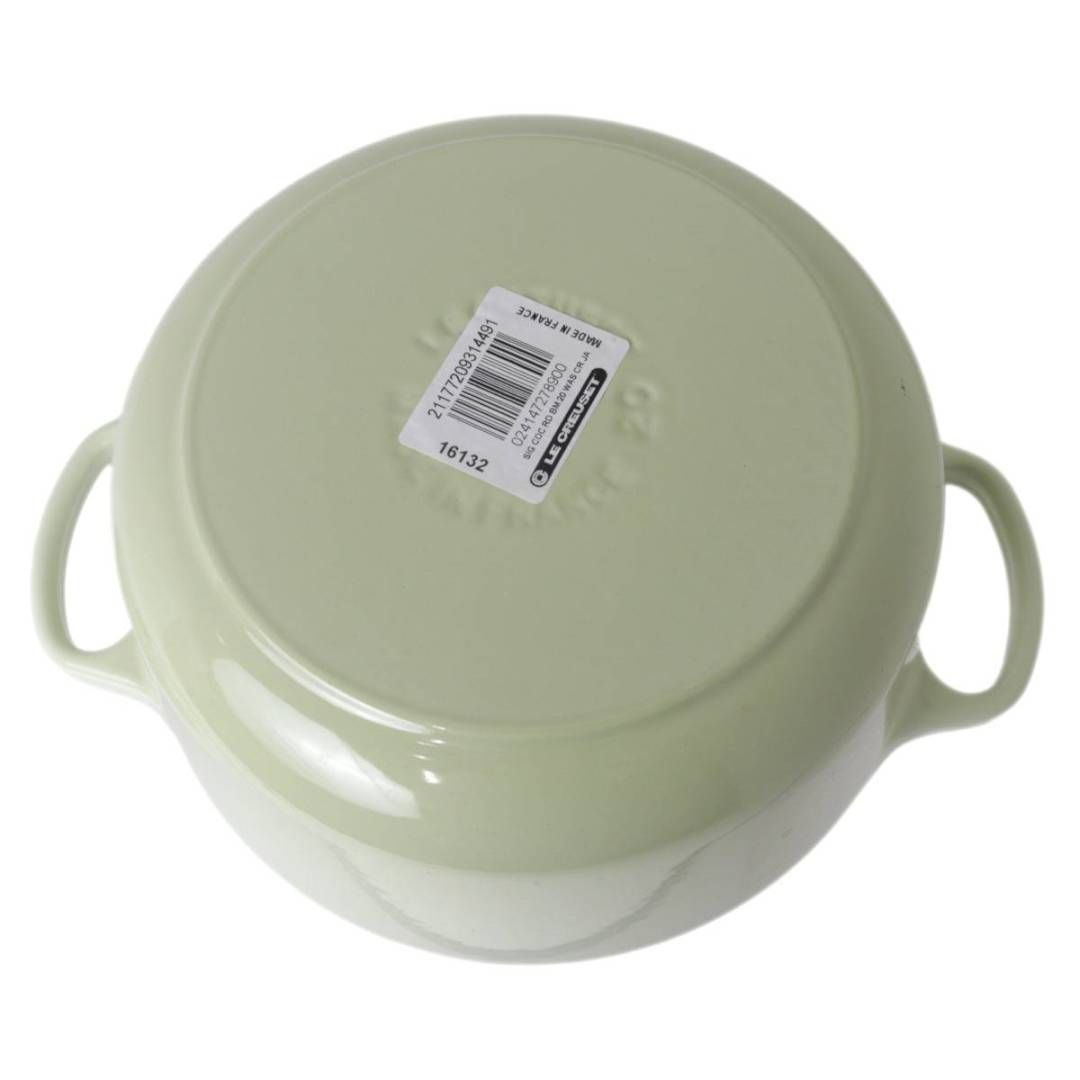 ☆未使用☆ル・クルーゼ ココットロンド 18cm ワサビ ル・クルーゼ ココット 鍋 限定色ワサビ 18cm 【公式通販】