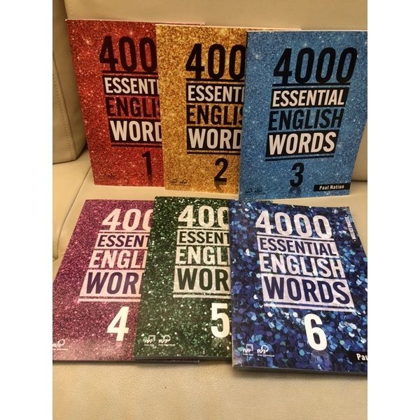 新品未使用 Essential English Words 4000 6册セット  【送料無料】