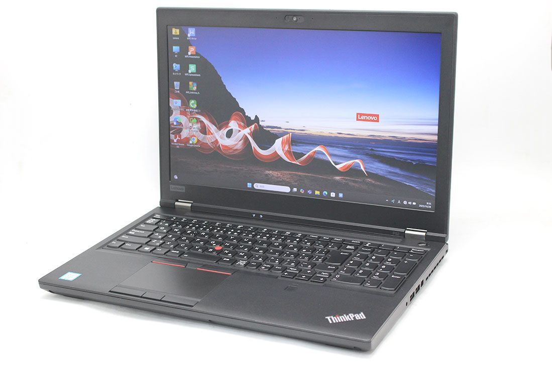 フルHD 15.6インチ Lenovo ThinkPad P52 Windows11 第8世代Core i7-8750H 16GB NVMe 512GB-SSD Quadro P1000 カメラ 無線 Office付き Win11