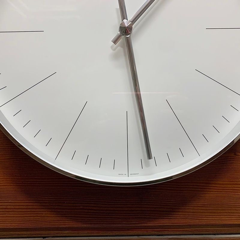 ユンハンス JUNGHANS 壁掛け時計 30cm Max Bill by Junghans