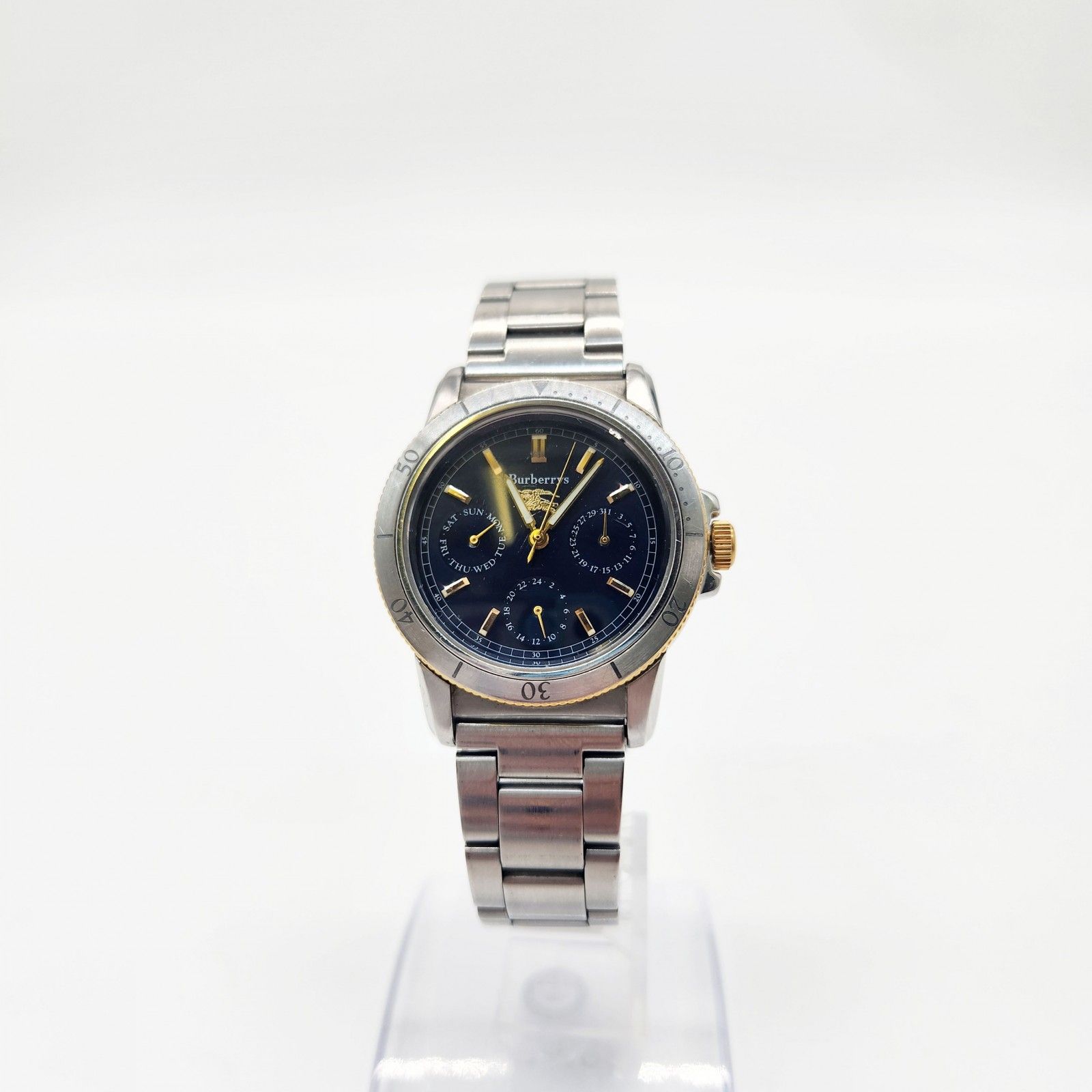 バーバリーズ BURBERRY LONDON 6329-G31239 メンズ腕時計 新品電池 