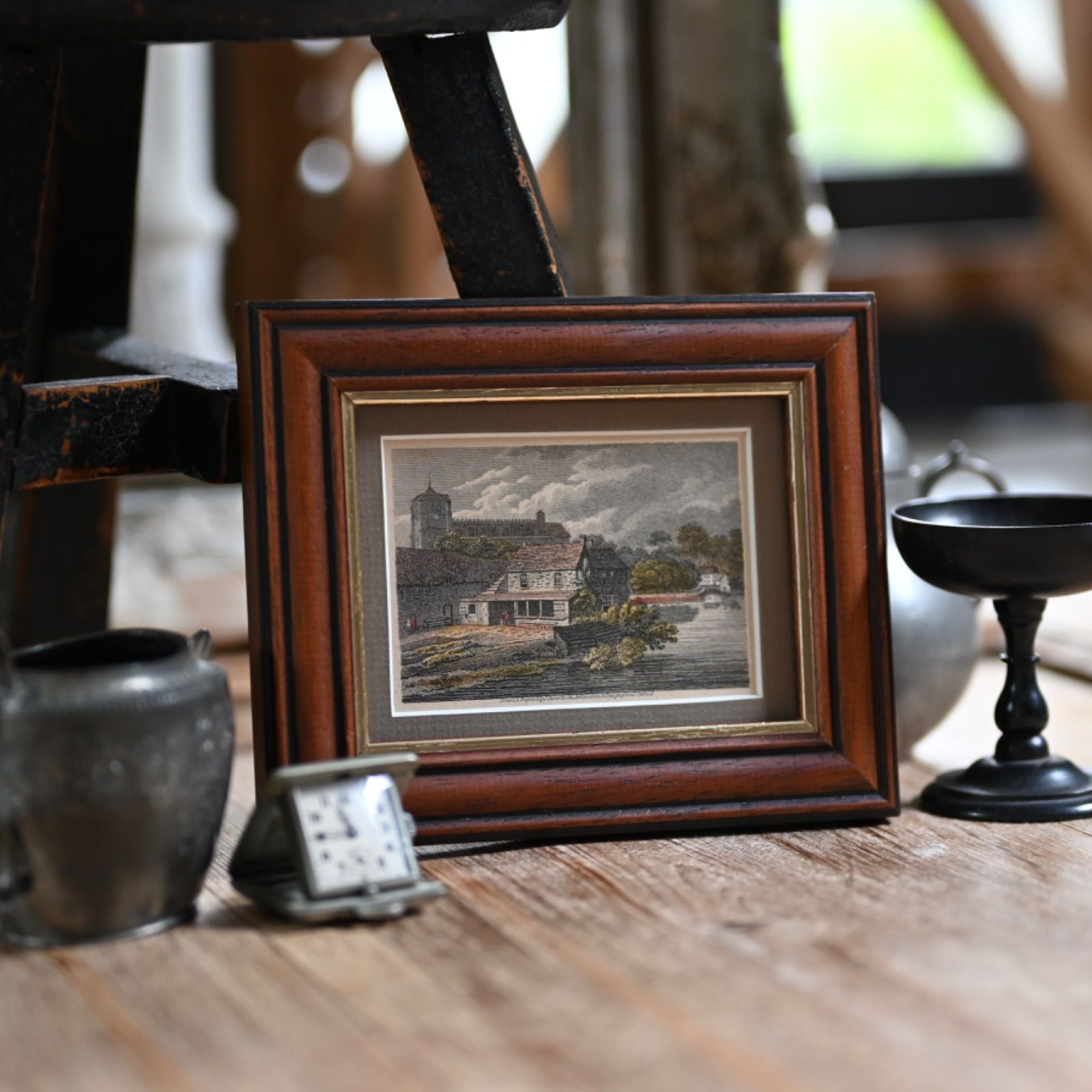 フランスアンティーク 祈祷書 ベルベット 花彫 金具19世紀 聖書