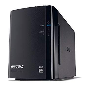 BUFFALO 外付けハードディスク 2TB 中古品 No.51 HD-LS2.0TU2C 使用