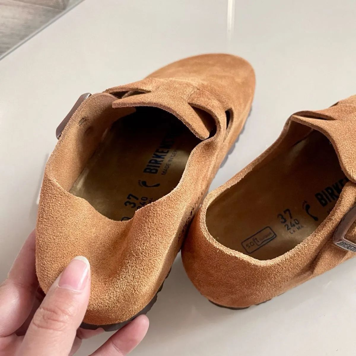 BIRKENSTOCK LONDON Casual Shoes/ビルケンシュトック ロンドン スエード レザー 箱付 ブラウン 男女兼用（35-44）  - メルカリ