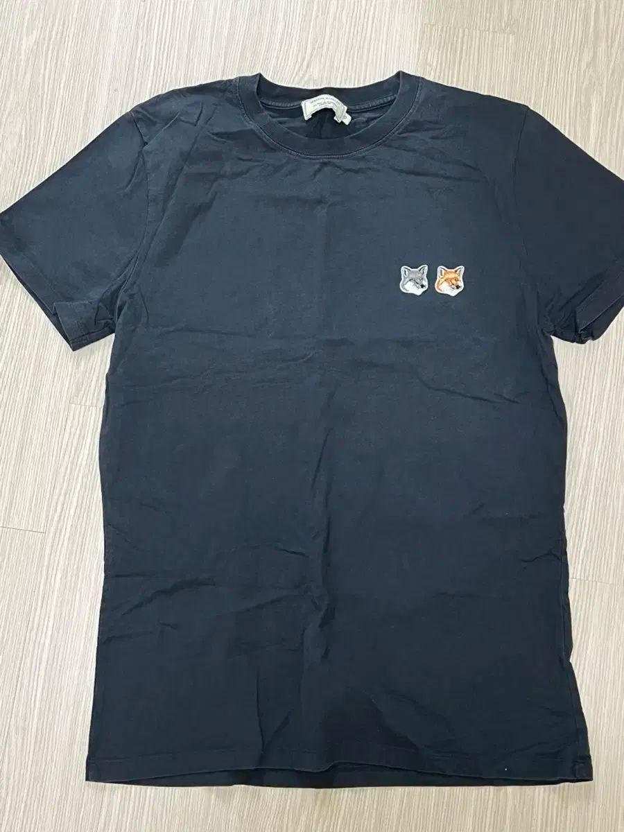 Maison Kitsuné メゾンキツネ 半袖 チャコール xs