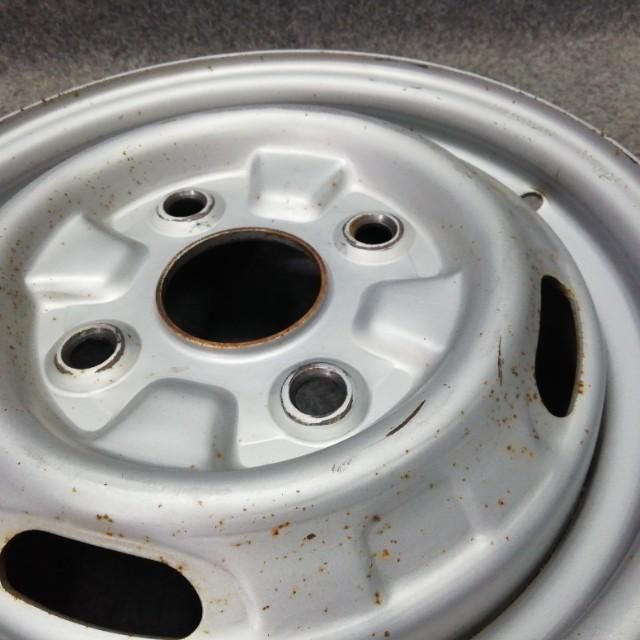 三菱 ミニキャブ U42T U42V ブラボー 純正 スチールホイール