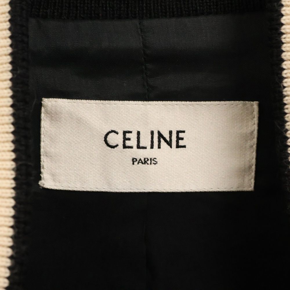 セリーヌ 22SS トリオンフ ロゴ スタジャン カザックジャケット 34 CELINE (セリーヌ) 22SS トリオンフ カザックジャケット