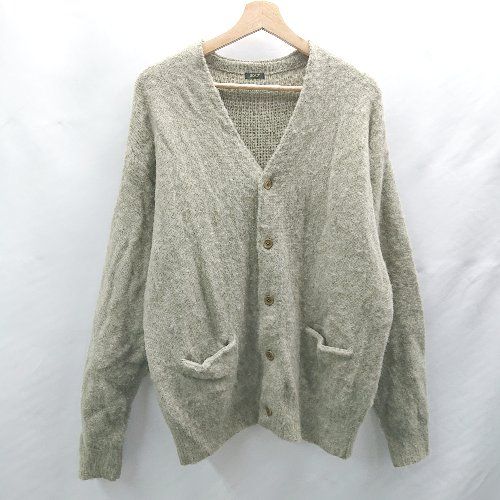 ⊇ WILD LIFE TAILOR ADAM ET ROPE アダム エ ロペ 長袖 カーディガン サイズM ベージュ系 レディース E 1503050004459