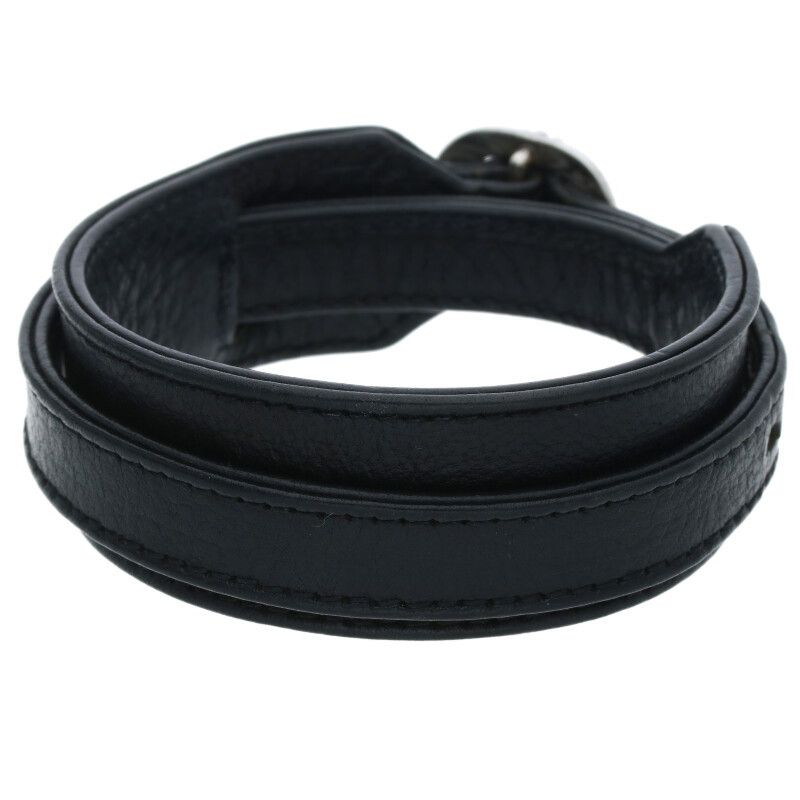 クロムハーツ　ロックンロール　R&R TINY BUCKLE Chrome Hearts RR TINY BUCKLE Rock and Roll Leather Bracelet