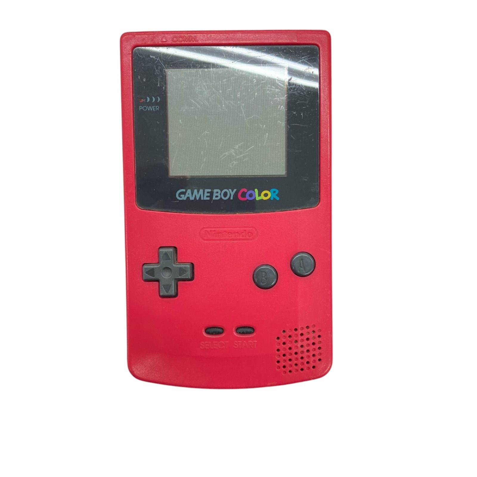 186000 現状品ゲームボーイ カラー レッド CGB-001