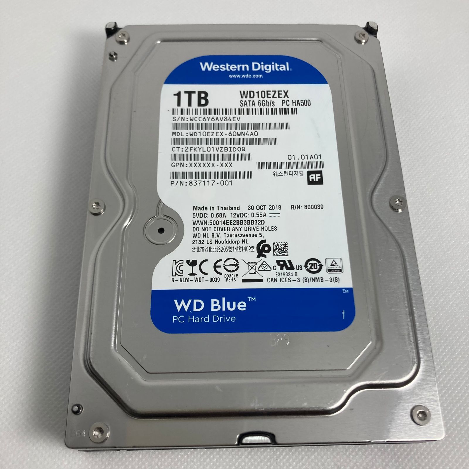 Western Digital Blue 1TB 3.5