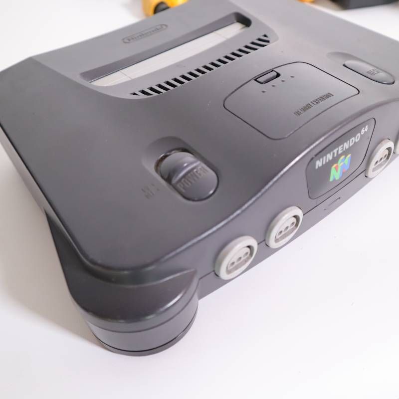 NINTENDO 64 本体&振動パック＆ソフト4本 任天堂 NINTENDO64 ニンテンドー64 本体一式 ソフト付き 振動