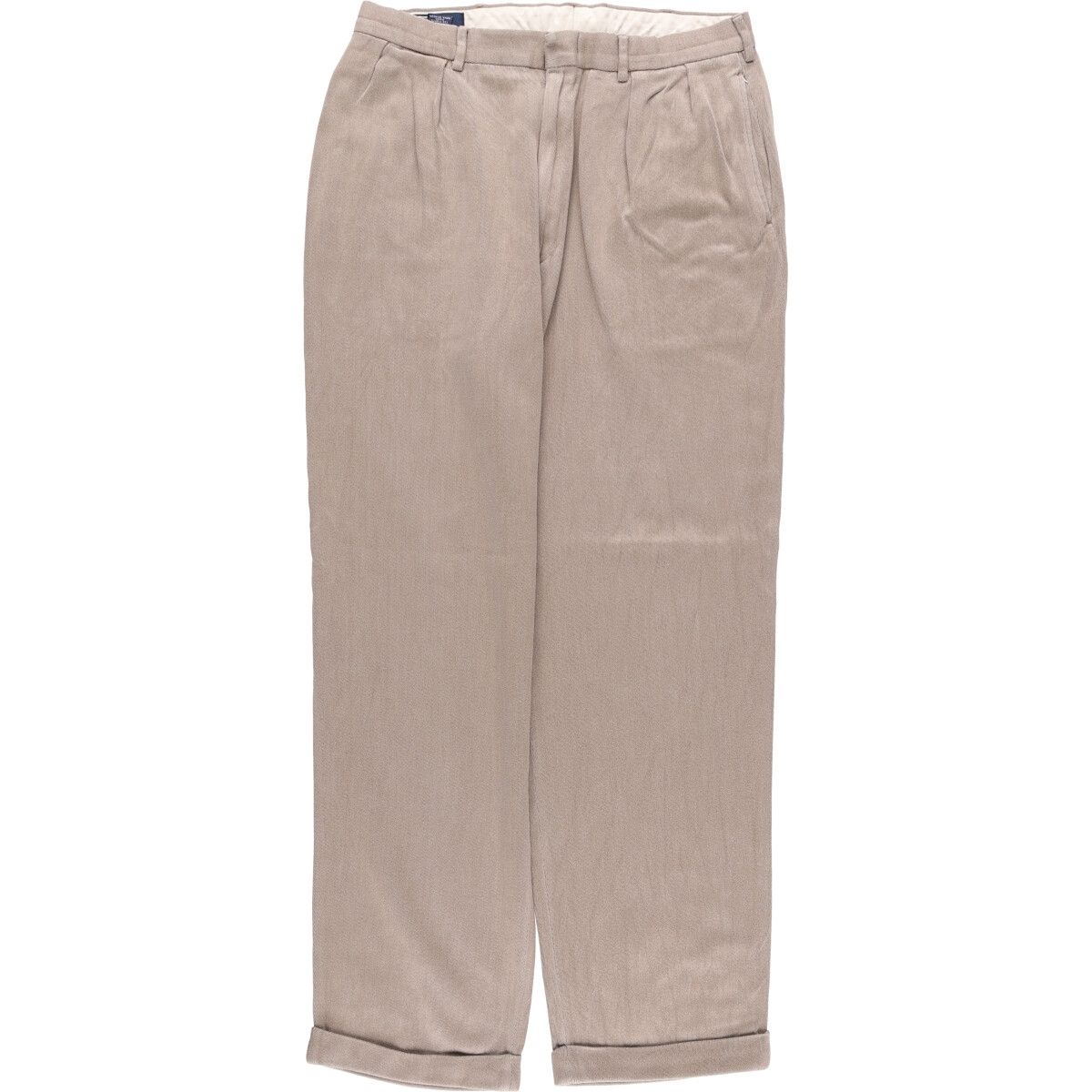 古着 ラルフローレン Ralph Lauren POLO by Ralph Lauren ツータック コットン スラックスパンツ メンズw31相当|eaa585443