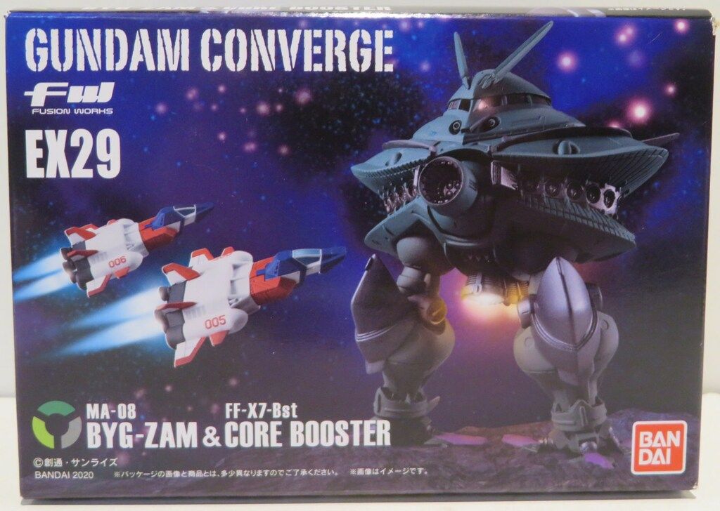 バンダイ FW GUNDAM CONVERGE EX29 ビグ・ザム&コア・ブースター EX29