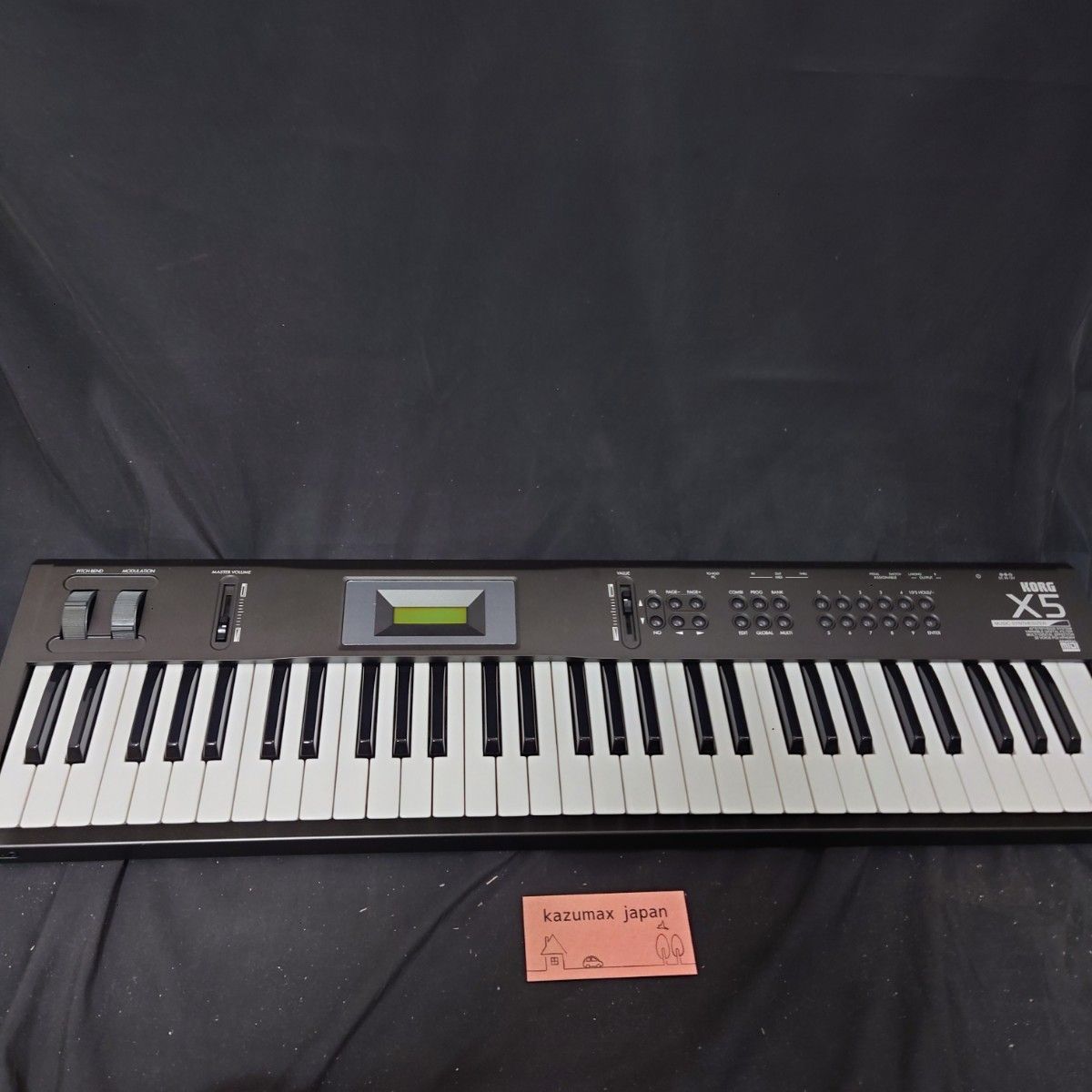 korg x5 KORG X5 コルグ ミュージックシンセサイザー X5 MIDI ブラック キーボード 動作品 動作確認済み 美品 送料無料 ☆ -  メルカリ