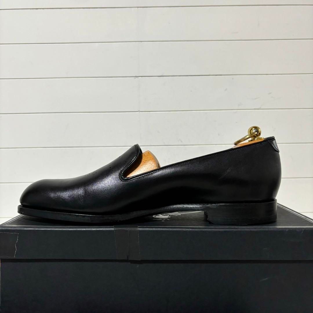未使用級✨BARKER BLACK バーカー ブラック M115 スカル柄 ラウンド 