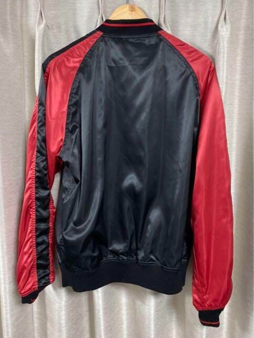 ディーゼル DIESEL スカジャン L ac Milan ボンバージャケット