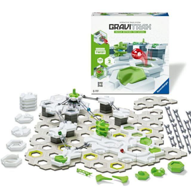 日本正規品 ラベンスバーガー GraviTrax グラヴィトラックス アクションセット ツイスト おうち時間 クリスマス プレゼント 知育玩具 スロープ マーブルラン