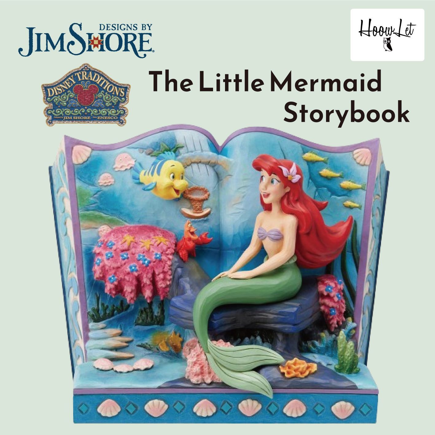 ディズニーストア リトルマーメイド ストーリーコレクション 壁掛け