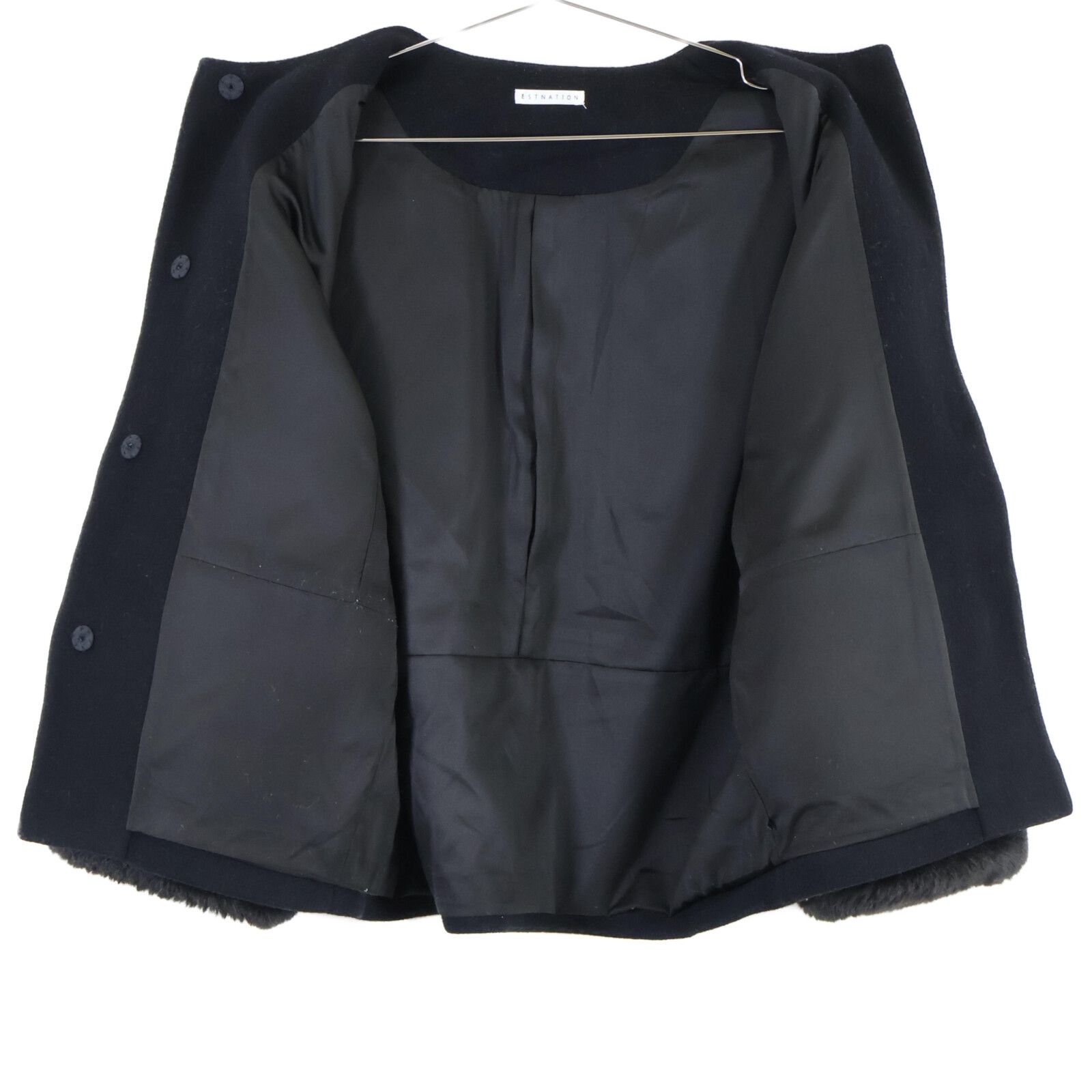 ESTNATION エストネーション 22-109-01-100288 フェイクファー ウール  