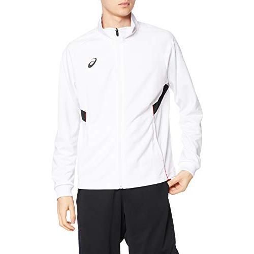 低価，人気 アシックス(ASICS) トレーニングジャケット 2031A661 メンズ ブリリアントホワイト Mサイズ その他