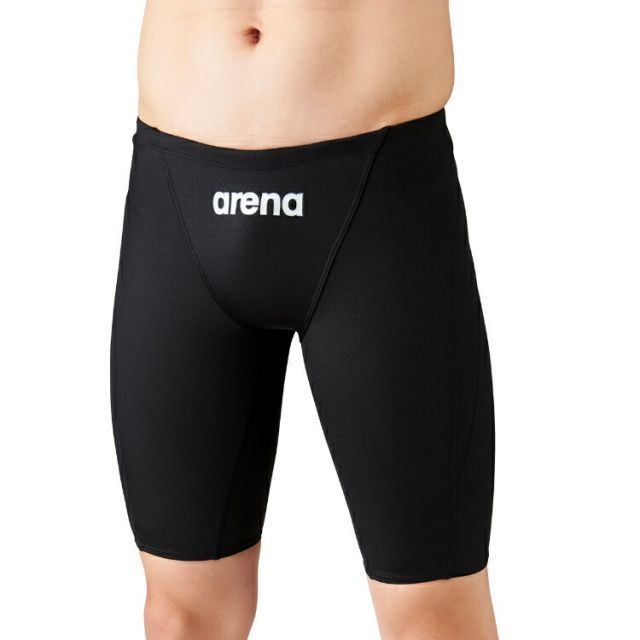 arena アリーナ ハーフスパッツ ブラック XOサイズ ARN-1022M BKBK | スポーツ スポーツ用品 水泳 スイミング スイマー 水着 競泳水着 競泳 レース用 メンズ ハーフスパッツ FINA承認モデル ニット素