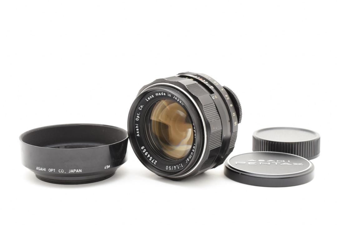 【黄変なし】Super Takumar 50mm F1.4 フード付 C024 黄変なし】Super Takumar 50mm F1.4 フード付 C024 - メルカリ