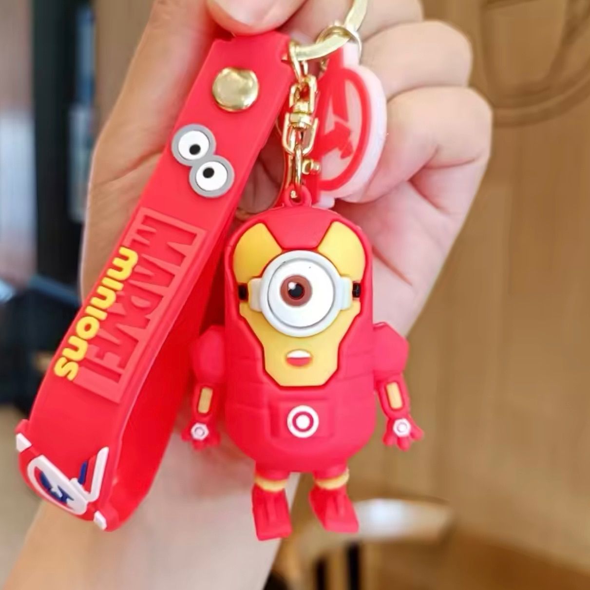 単品］Minions ミニオン スーパーヒーローシリーズ キーホルダー
