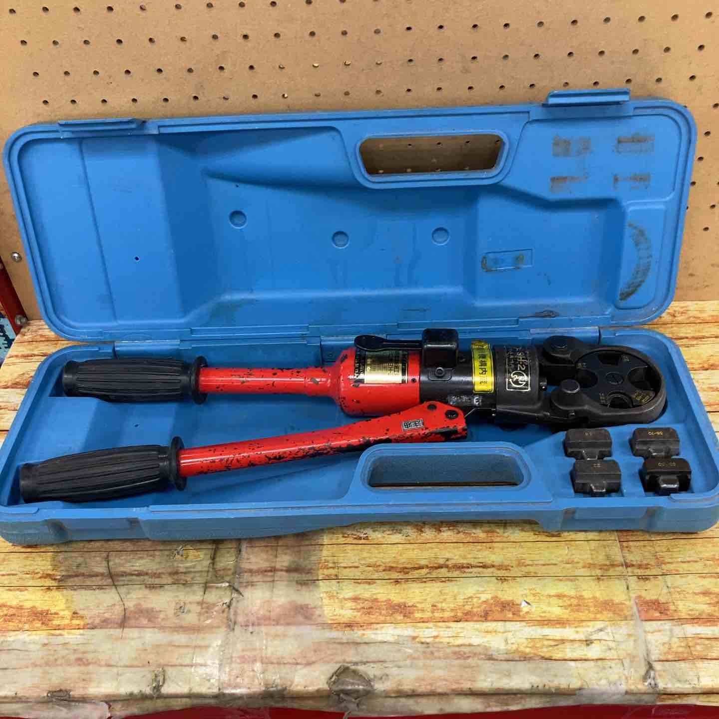 イズミ 屋内配線用電線接続工具 9H-2 手動油圧式工具 圧着工具 泉 泉精