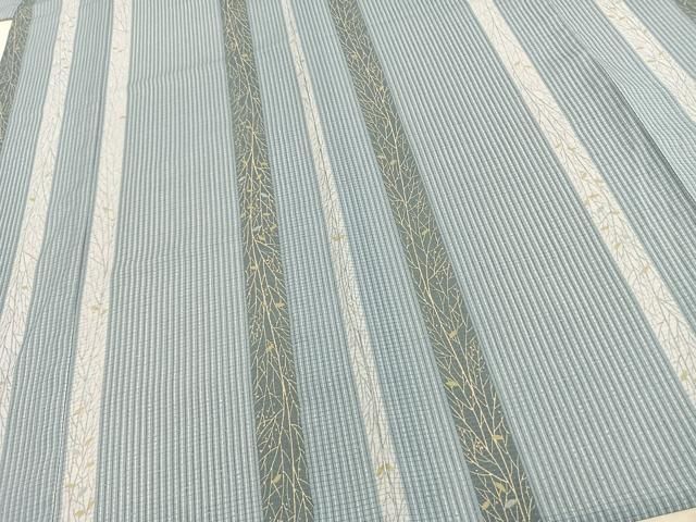 平和屋着物▽小紋 単衣 露芝文 洗える着物 AAAU8681fy